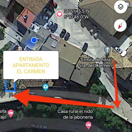 Apartamento El Carmen Setenil de las Bodegas Kültér fotó