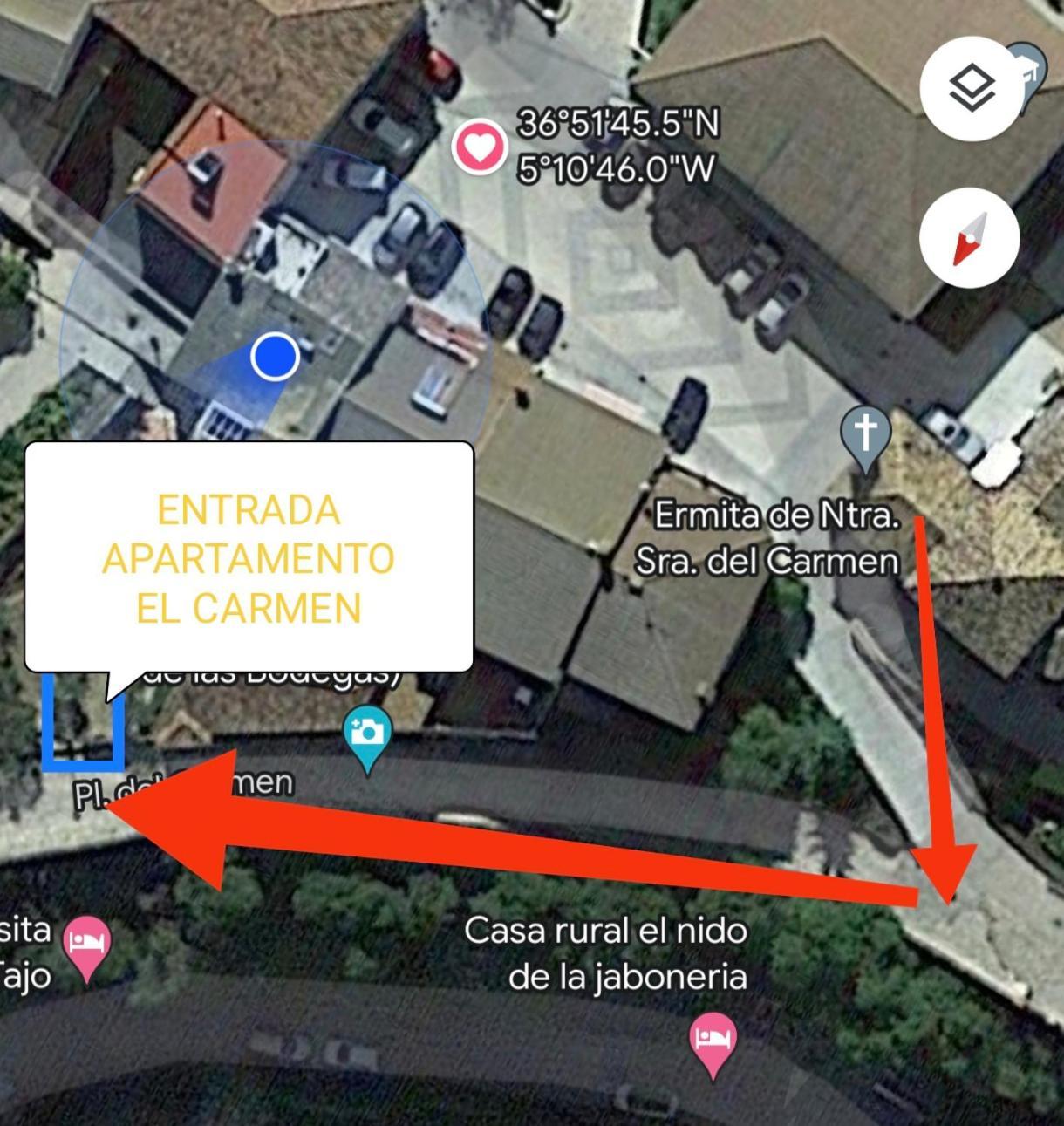Apartamento El Carmen Setenil de las Bodegas Kültér fotó